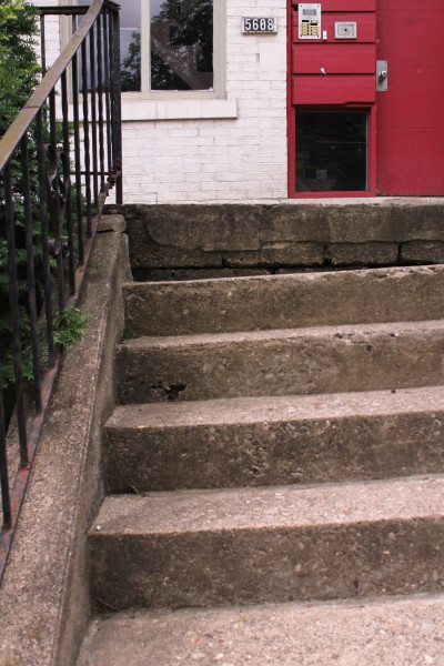 Before Image: Steps - A1 Concrete Leveling