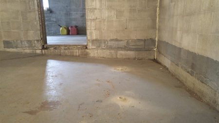 Interior Slab Before - A1 Concrete Leveling